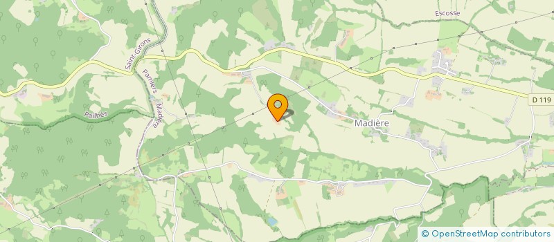 localisation de l'entreprise SCI DE GUILLOT à BENAGUES