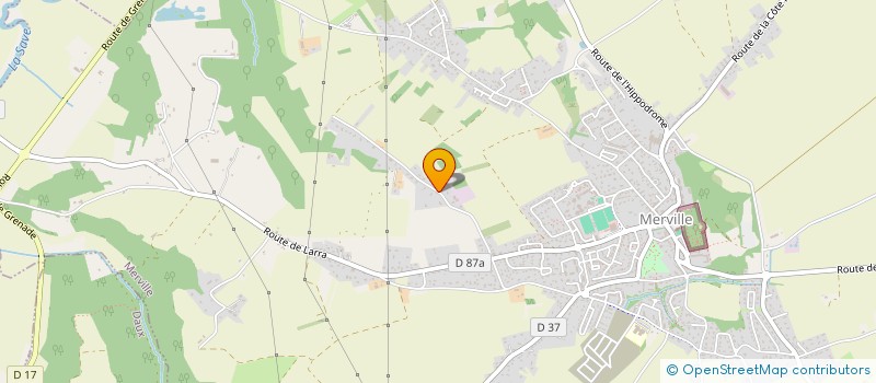 localisation de l'entreprise SCI DE GUINOT  MERVILLE