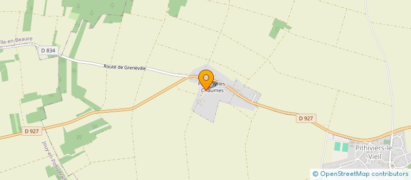 localisation de l'entreprise SCI DE GYVES  PITHIVIERS-LE-VIEIL