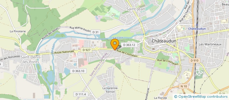 localisation de l'entreprise SCI DE HOMVA à LA CHAPELLE-DU-NOYER