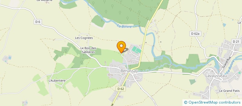 localisation de l'entreprise SCI DE HONFLEUR  BOIVRE-LA-VALLEE