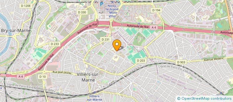 localisation de l'entreprise SCI DE ISLE  VILLIERS-SUR-MARNE