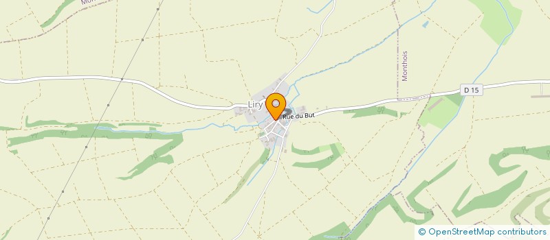 localisation de l'entreprise SCI DE JAILLY  LIRY