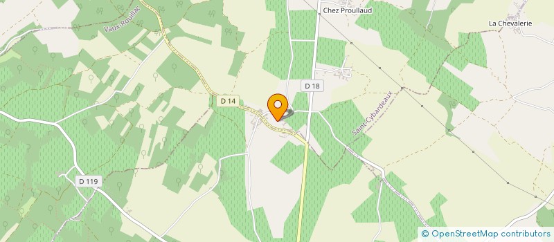 localisation de l'entreprise SCI DE JAUREGUIBERRY à SAINT-CYBARDEAUX