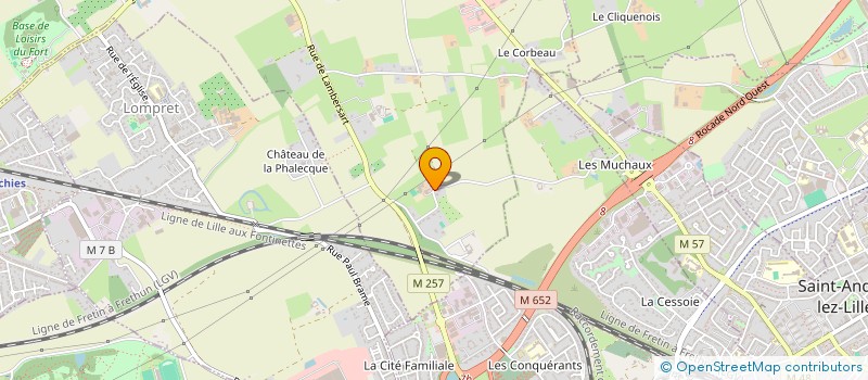 localisation de l'entreprise SCI DE JEAN  VERLINGHEM