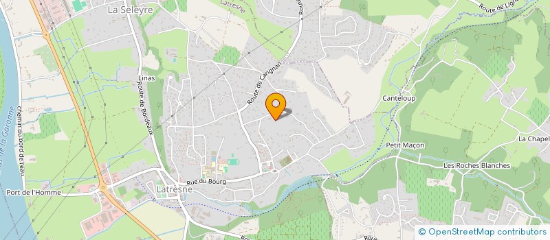 localisation de l'entreprise SCI DE JEANDEY SALVY  LATRESNE