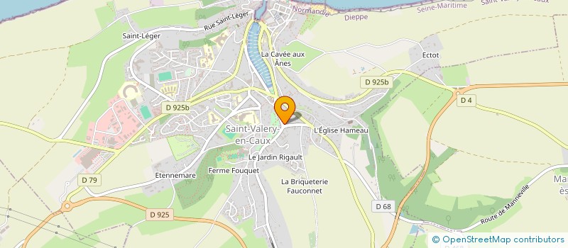localisation de l'entreprise SCI DE JEANNE  SAINT-VALERY-EN-CAUX