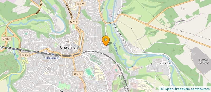 localisation de l'entreprise SCI DE JEMAP à CHAUMONT