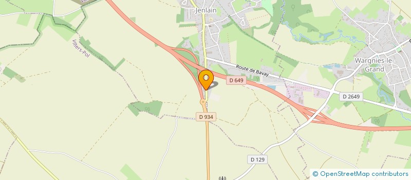 localisation de l'entreprise SCI DE JENLAIN à JENLAIN