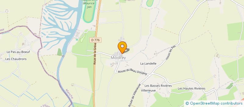 localisation de l'entreprise SCI DE JESSANT  PONTORSON