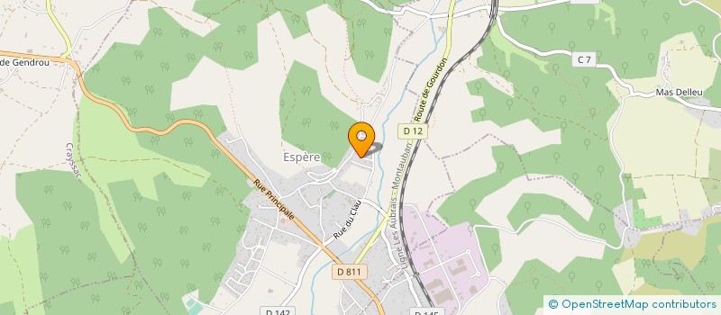 localisation de l'entreprise SCI DE JESUS  ESPERE