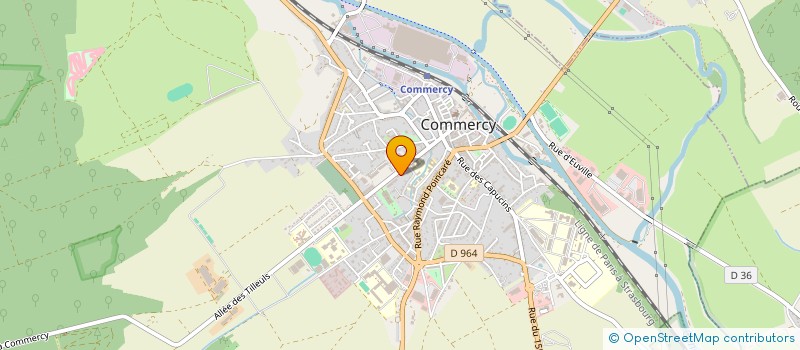 localisation de l'entreprise SCI DE JIKA à COMMERCY