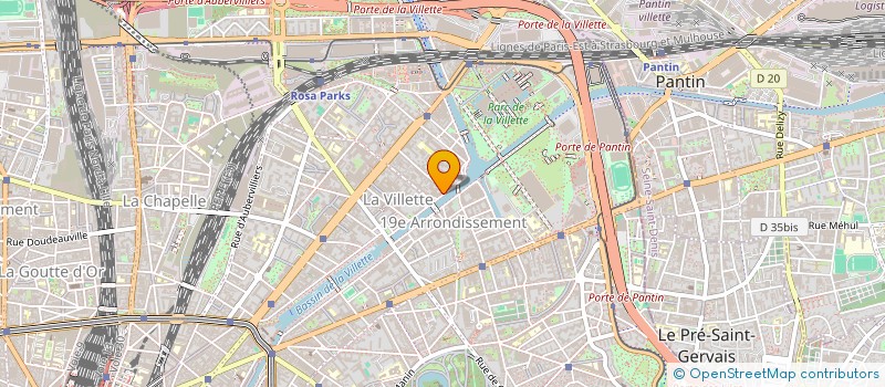 localisation de l'entreprise SCI DE JOINVILLE  PARIS