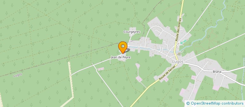 localisation de l'entreprise SCI DE JOUE  BELIN BELIET