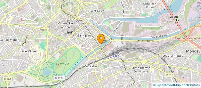 localisation de l'entreprise SCI DE JUILLET à CAEN