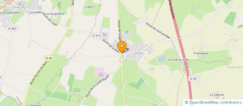 localisation de l'entreprise SCI DE JUILLEY  JUILLEY