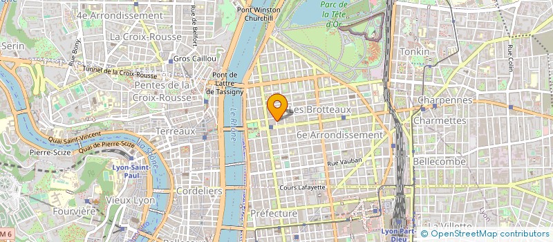localisation de l'entreprise SCI DE JUIN à LYON