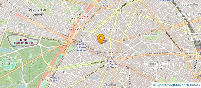 localisation de l'entreprise SCI DE KER AR MOR  PARIS