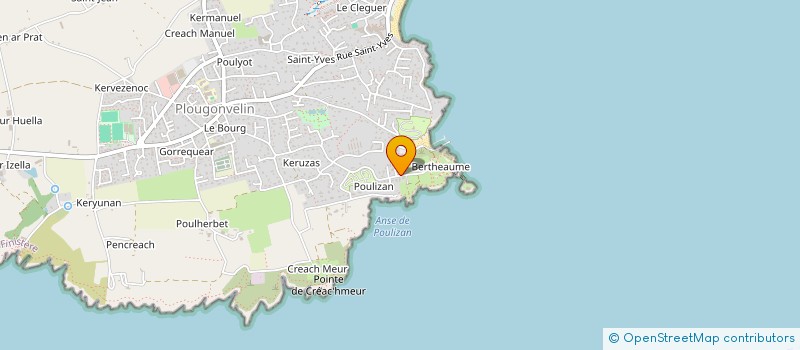 localisation de l'entreprise SCI DE KER MEZOU  PLOUGONVELIN