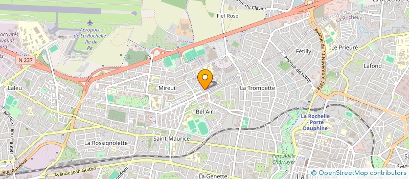 localisation de l'entreprise SCI DE KER MOTUS  LA ROCHELLE