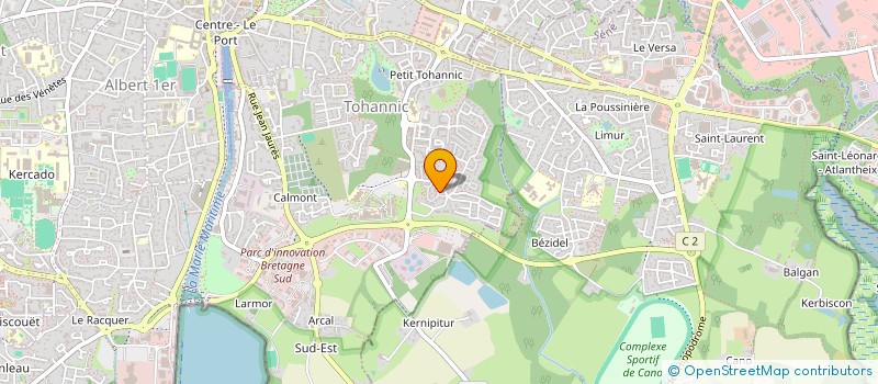 localisation de l'entreprise SCI DE KERANTOINE à VANNES