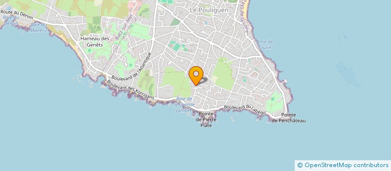 localisation de l'entreprise SCI DE KERDU-WIMART  LE POULIGUEN