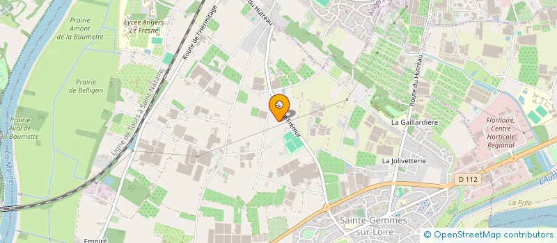 localisation de l'entreprise SCI DE KERFU  STE GEMMES SUR LOIRE