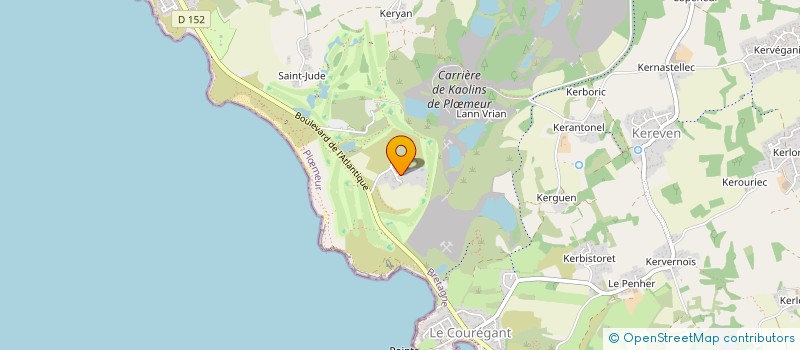 localisation de l'entreprise SCI DE KERHAM à PLOEMEUR
