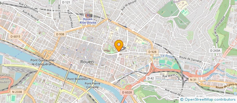 localisation de l'entreprise SCI DE KERHEVE  ROUEN