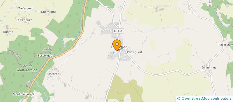 localisation de l'entreprise SCI DE KERIAGU  LOCMELAR