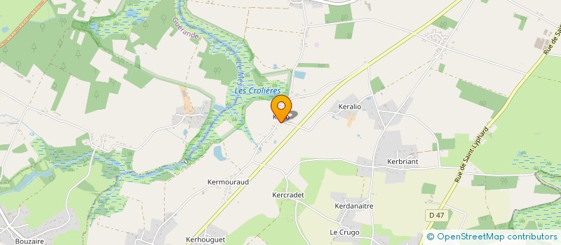 localisation de l'entreprise SCI DE KERLO à SAINT-LYPHARD