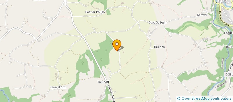localisation de l'entreprise SCI DE KERMORC'H  PLOUNEVEZ-MOEDEC