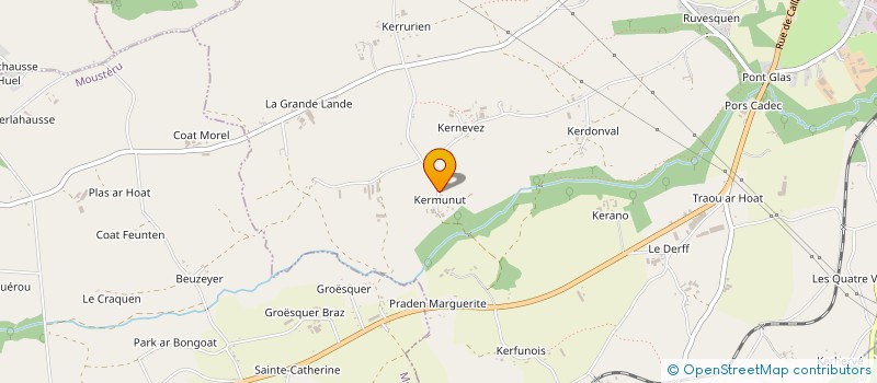 localisation de l'entreprise SCI DE KERMUNUT  GRACES