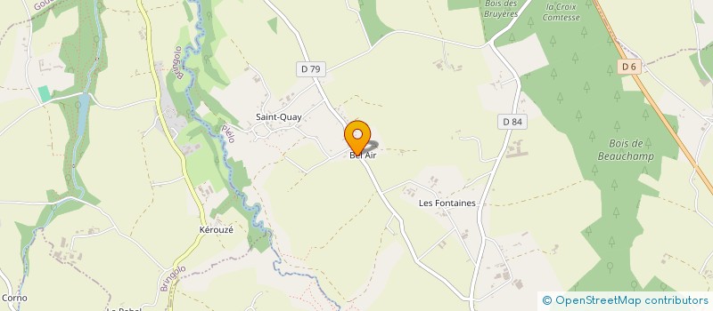 localisation de l'entreprise SCI DE KERNAVALET IZELLAN à PLELO