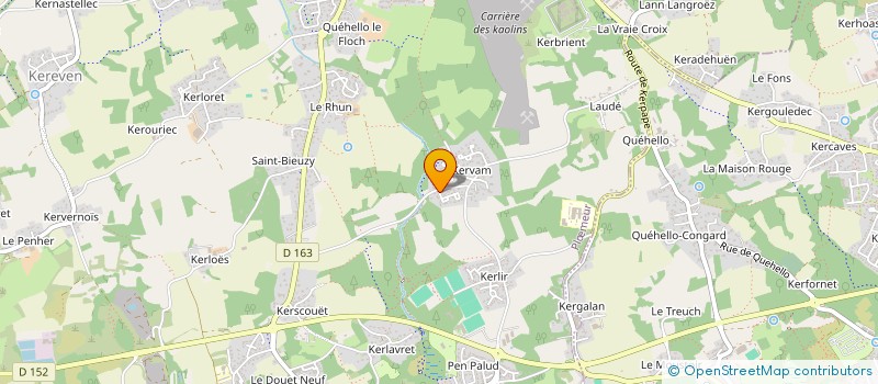 localisation de l'entreprise SCI DE KERVAM à PLOEMEUR