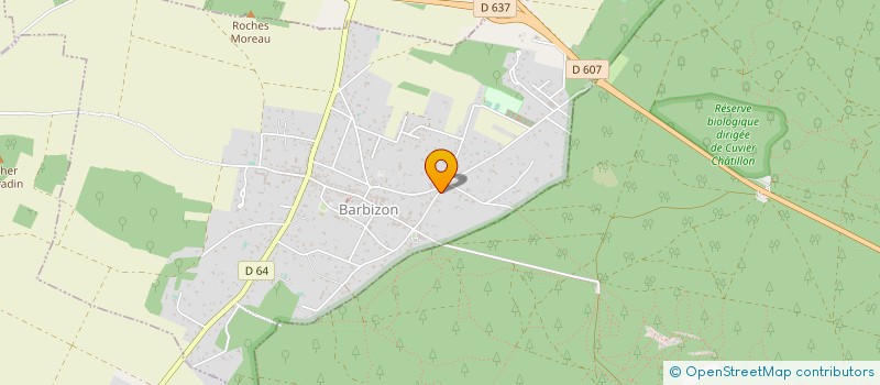 localisation de l'entreprise SCI DE L'ABBAYE à BARBIZON