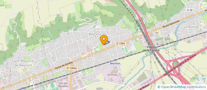 localisation de l'entreprise SCI DE L ABBAYE à BEYNOST
