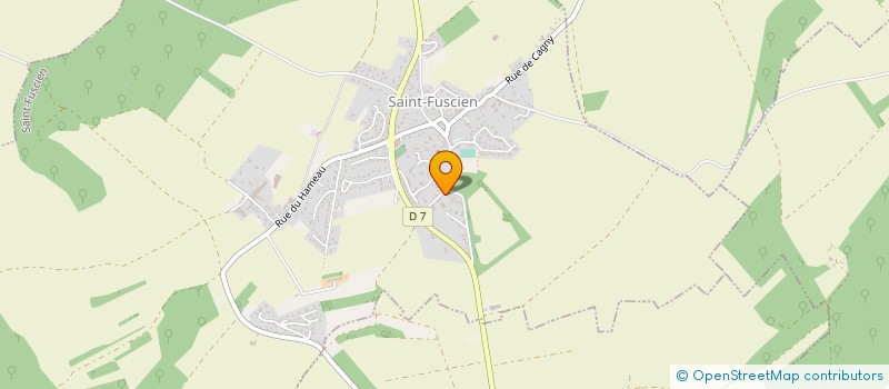 localisation de l'entreprise SCI DE L ABBAYE à SAINT-FUSCIEN