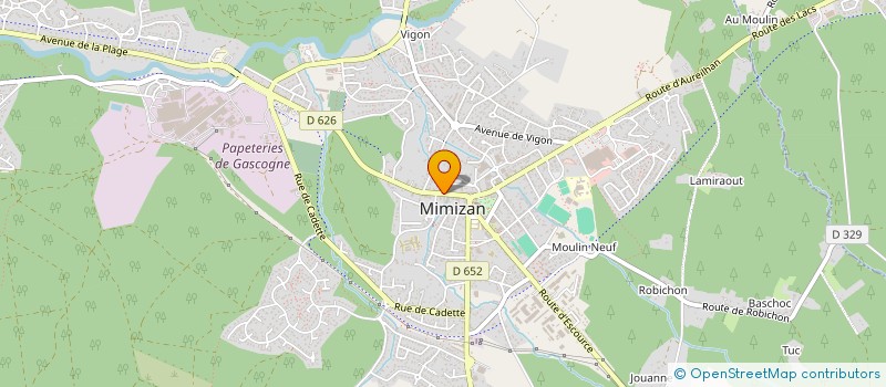 localisation de l'entreprise SCI DE L'ABBAYE  LUE