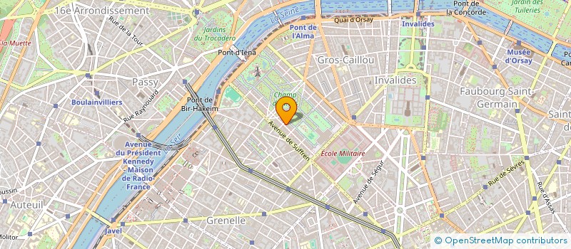 localisation de l'entreprise SCI DE L'ABBAYE  PARIS