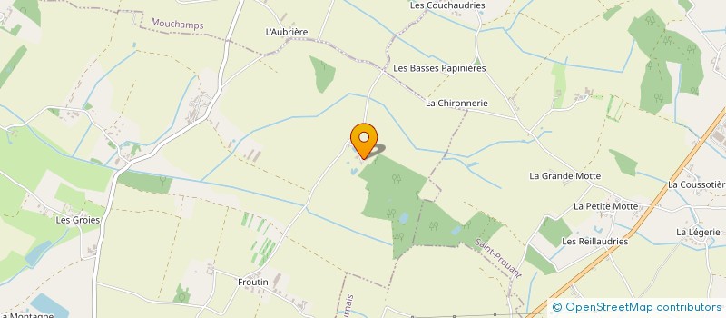 localisation de l'entreprise SCI DE L'ABBAYE  SAINT-GERMAIN-DE-PRINCAY