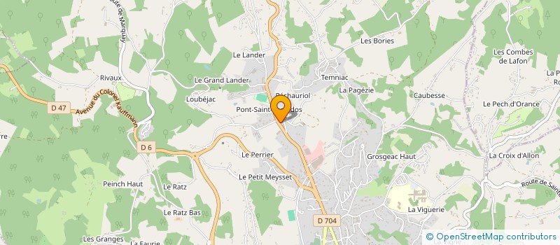 localisation de l'entreprise SCI DE L'ABBE BREUIL à SARLAT-LA-CANEDA