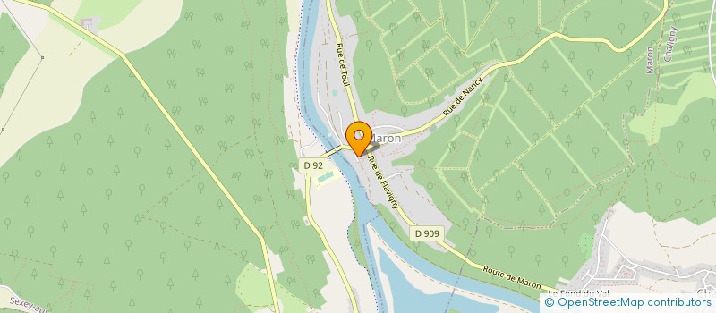 localisation de l'entreprise SCI DE L'ABBE LEMIRE 25 à MARON