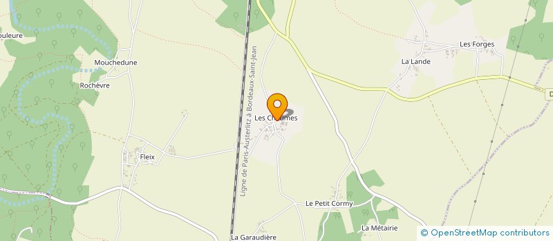 localisation de l'entreprise SCI DE L'ABEILLE à VALENCE-EN-POITOU