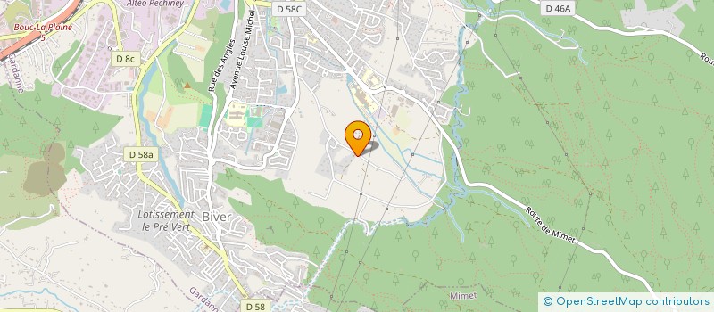 localisation de l'entreprise SCI DE L ABIS NORD à GARDANNE