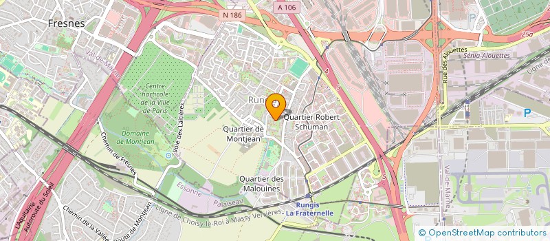 localisation de l'entreprise SCI DE L'ABREUVOIR à RUNGIS