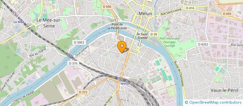 localisation de l'entreprise SCI DE L'ABREUVOIR à MELUN