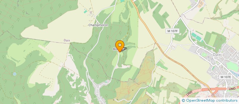 localisation de l'entreprise SCI DE L'ACADEMIE DE BONVAUX  DAIX