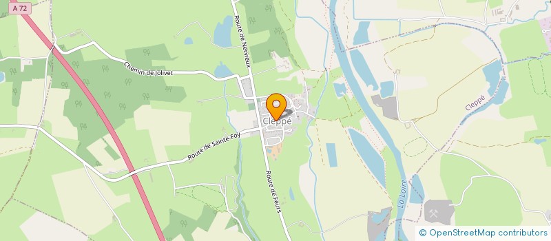 localisation de l'entreprise SCI DE L'ACIERIE  CLEPPE