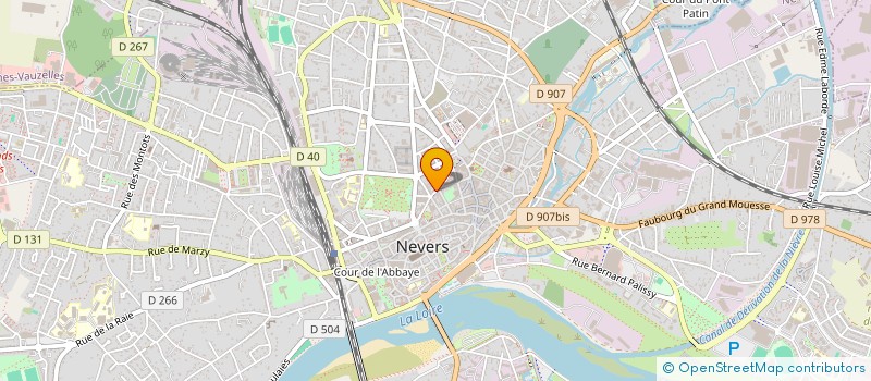 localisation de l'entreprise SCI DE L ACROTERE à NEVERS